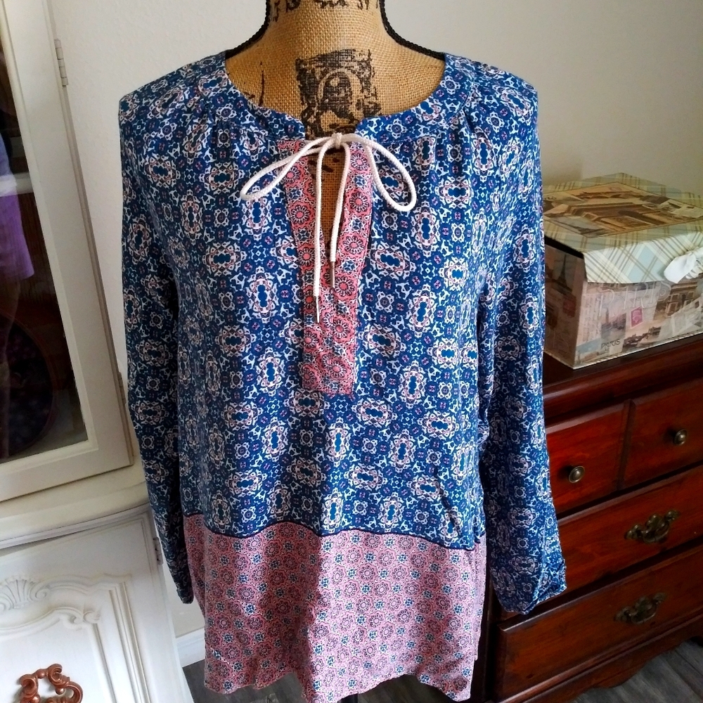 David Jones Long Sleeved Blouse